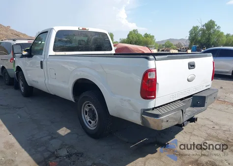 2012 Ford F-250 Xl из США, поврежденный, VIN 1FTBF2A68CEA42607